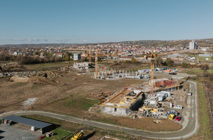 Centar gaming industrije u Novskoj napreduje – vidljivi prvi obrisi budućeg centra